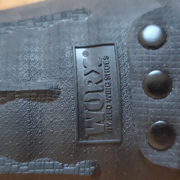 Worx Red Wing Shoes. Steel Toe - Picture 5 of 5